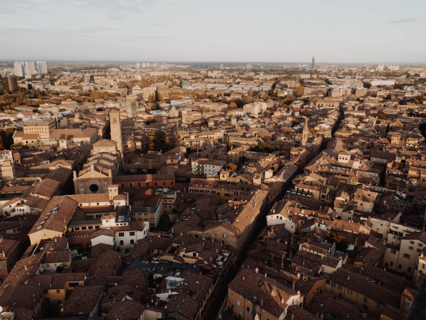 bologna dall'alto